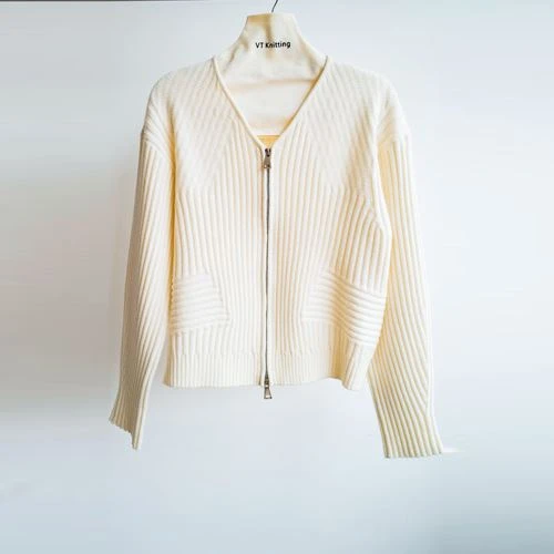Merino Ull Genser Cardigan