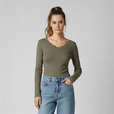 100 Merino Ull Genser Dame