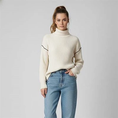 Cashmere Ull Genser Dame