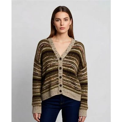 Helgarment strikket V-hals Vest Topp
