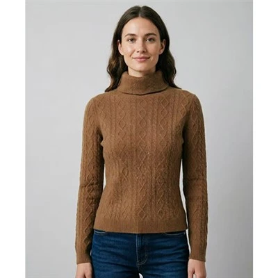 Turtleneck genser for kvinner