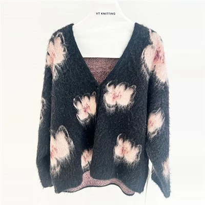 Kvinners cardigan V -hals