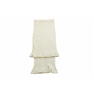 Gul strikkeshorts